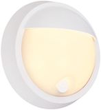 B.K.Licht Briloner Puni Buitenlamp Wit Ø17 x 7 cm