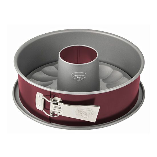 Dr. Oetker 1695 - Bakvorm - rond - grijs/rood - 26cm