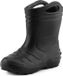 Ladeheid LA-KL-051 Bottes de pluie pour enfants - Caoutchouc - Noir - 23