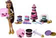 Monster High Poupée d'anniversaire effrayante et douce avec set de jeu rose