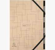 Exacompta Presentatiemap Karton Bruin A4