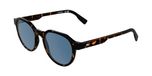 Lacoste L6087S Havana Heren Zonnebril - Bruin Kunststof Montuur, Grijze Lenzen