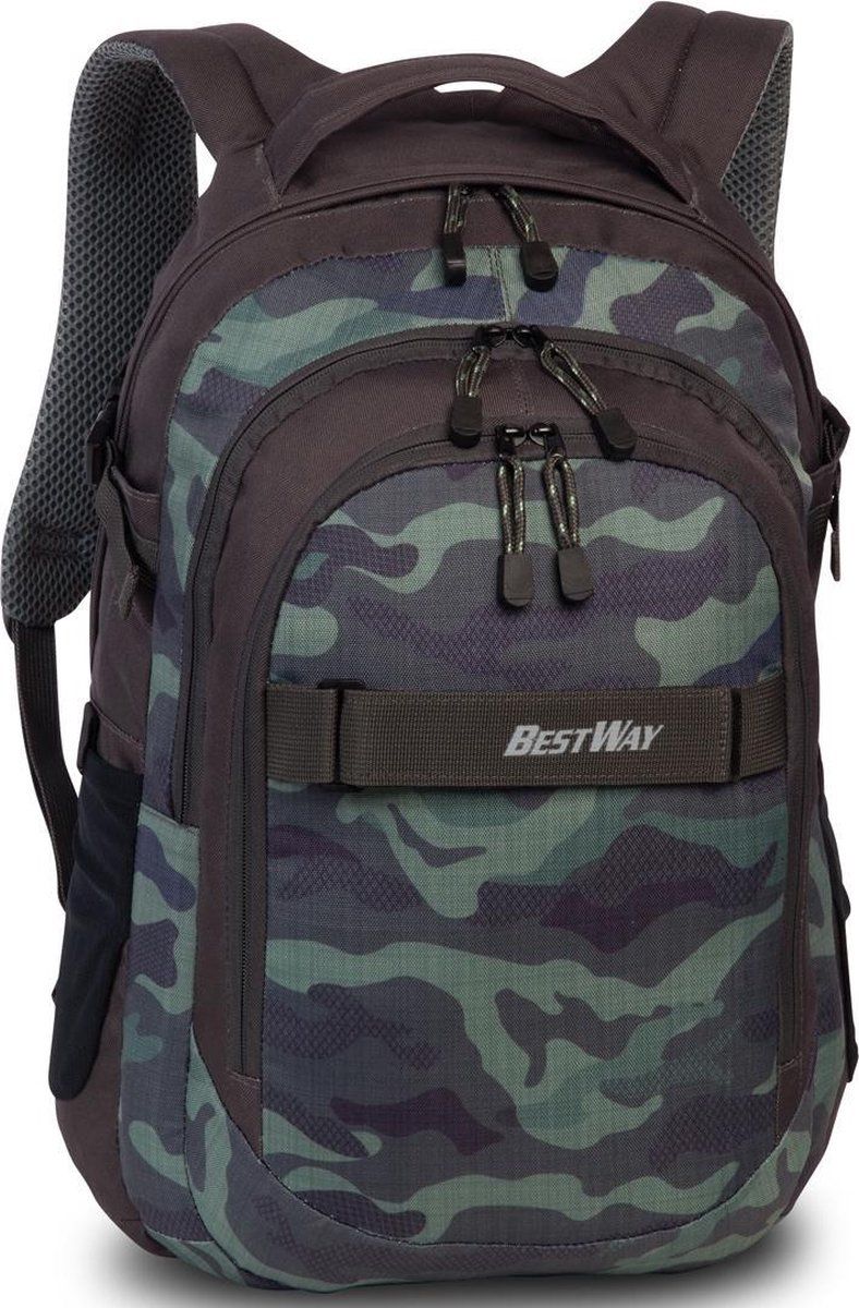 Bestway Camouflage Rugzak - 48 x 35 x 20 cm - Multi - 4002282176530