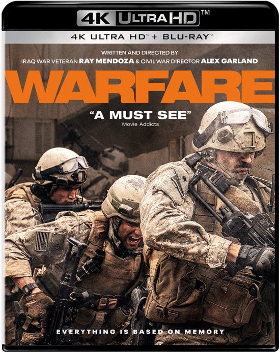 Warfare (2025) - 4K Ultra HD Blu-ray - Standard Edition - Region 2