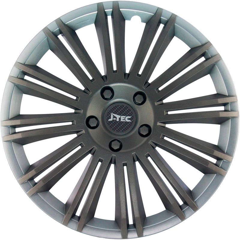 J-Tec 4-Delige J-Tec set Discovery R 15-inch zilver/grijs