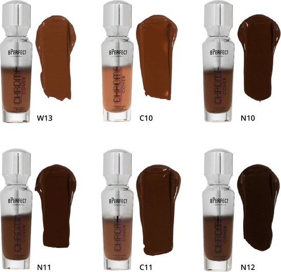 BPerfect Cosmetics Chroma Cover Luminous Foundation - C10 - 30ml