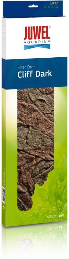 Juwel Aquarium filtercover cliff - dark - 55x18 cm