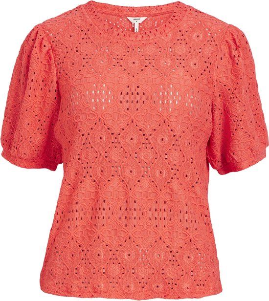 OBJECT Objfeodora S/S Top Noos - Georgia Peach - S