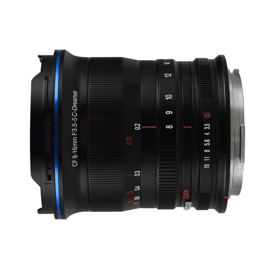 Laowa 8-16mm f/3.5-5 CF Canon RF-mount lens