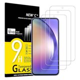 NEW'C 3 Stuks, Screen Protector voor Samsung Galaxy A54 5G, Gehard Glass Schermbeschermer Film 0.33 mm ultra transparant, ultra resistent
