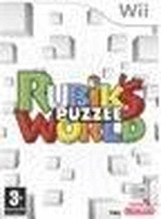 Merkloos Rubiks Puzzel World - Nintendo Wii