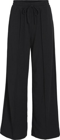 VILA VICLUA HW WIDE PANTS-NOOS Dames Broek - Zwart - Maat XL