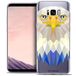 Caseink - Beschermhoes voor Samsung Galaxy S8 (G950) [Crystal Gel HD Polygon Series Animal - Zacht, Ultradun - Bedrukt in Frankrijk] Eagle