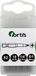 Fortis PH 1 Bits 1/4" x 50 mm - Set de 10 pièces