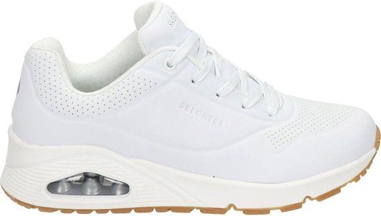 Skechers Uno - Stand On Air - Heren Sneakers - Wit - Maat 41.5
