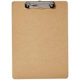 Amazon Basics Klemborden, hardhout, set van 10, bruin