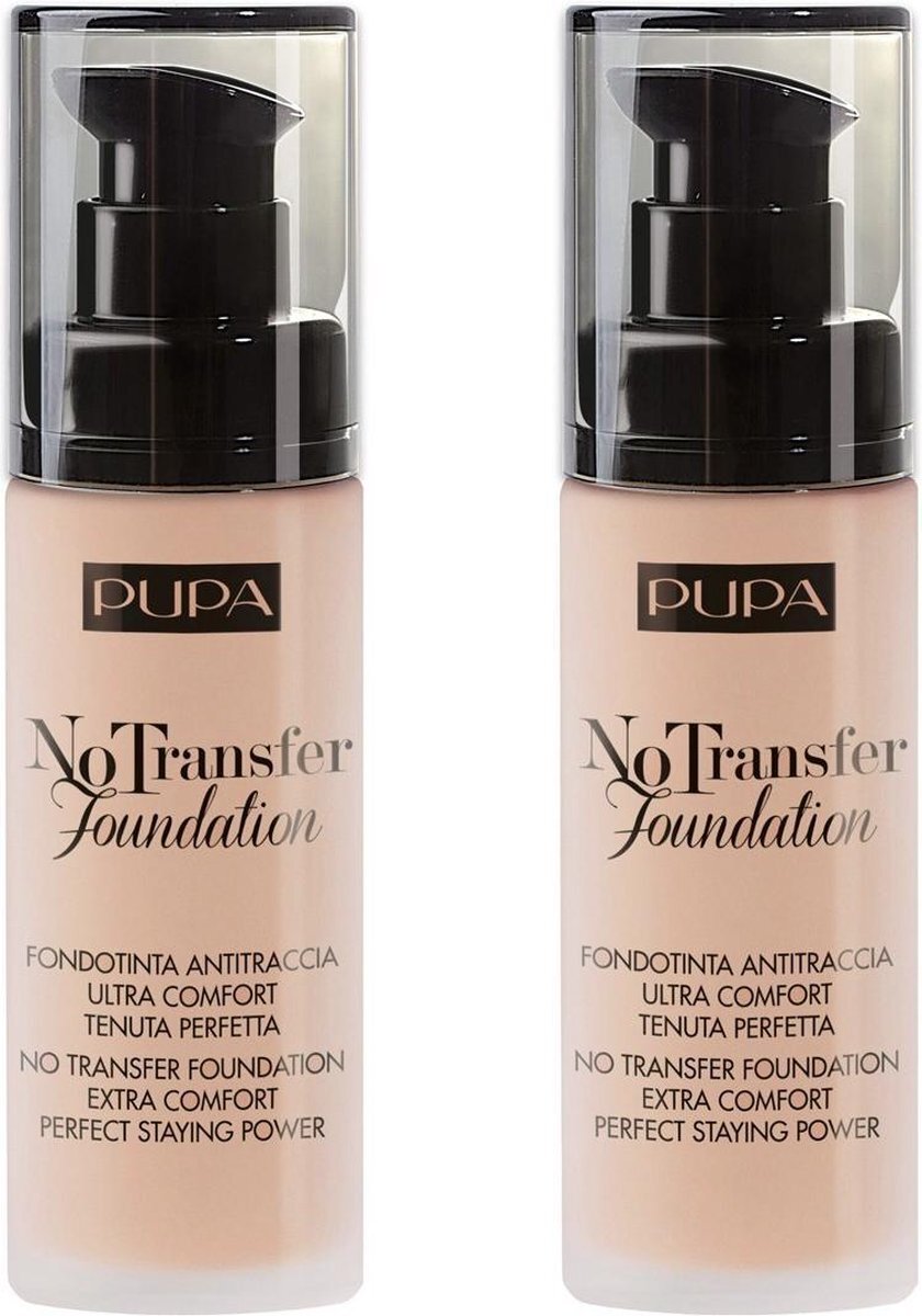 Pupa Milano Pupa Antitraccia Foundation 001 Nude Duo Pack