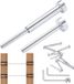 VEVOR 20-Pack Onzichtbare Kabelrailset T316 Roestvrij Staal 1/8" Onzichtbare Houder en Boutuiteinde voor Kabelrailing Spanner 1/8" voor Houten/Metalen Palen Kabelrailbeslag Zilver