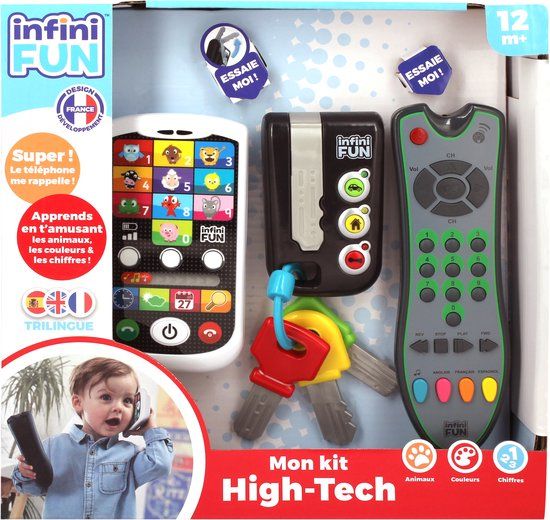 bigbuy Home Speelgoedtelefoon Meerkleurig Plastic