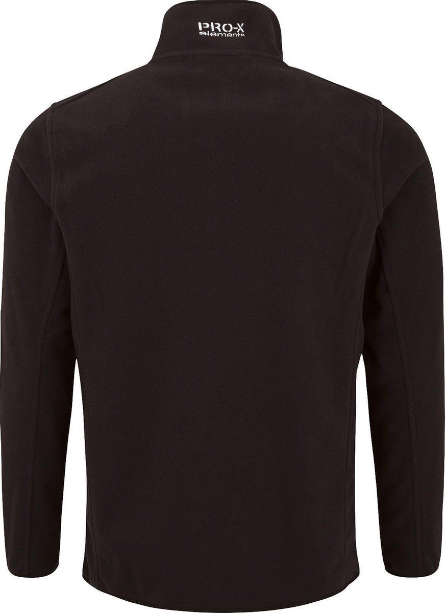 Pro-X Elements Outdoorvest Ohio Heren Fleece Zwart Maat XXL
