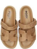 POSH by Poelman SCOTTIE Dames Slippers - Beige