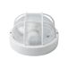 Ronde witte wandlamp IP54 E27 max. 40 W