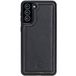 Burkley Leren hoes voor Samsung Galaxy S21 Plus hoes beschermhoes bumper case cover compatibel met Galaxy S21 Plus (zwart)