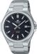 CASIO Edifice herenhorloge, zwart, roestvrij staal, analoog, waterdicht tot 10 ATM, saffierglas