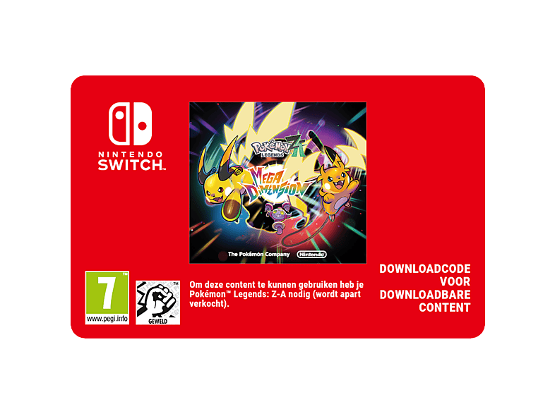 Nintendo Pokémon Legends Z-a - Mega Dimension (uitbreidingspas) Switch (download Code)