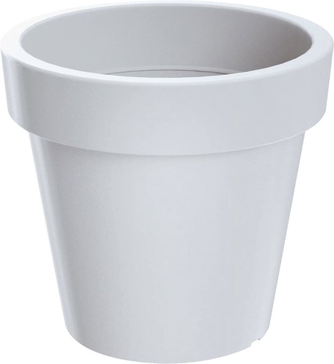 Prosperplast Bloempot/ plantenpot - wit - 60 cm - kunststof - binnen/ buiten