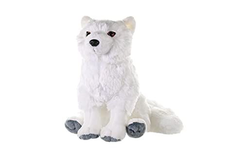 Wild Republic Cuddlekins Polar Fox Plush Toy - 30cm