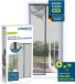 Hoberg insectenhor 90 x 210 cm | Hordeur met XXL-magneetbanden | Insectenhor voor balkondeur | Magnetische hor | Zelfsluitend en slijtvast