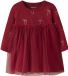 NAME IT Jurk tule Red Dahlia1