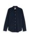Tom Tailor Chemise ajustée pour homme avec motif 1052323, 40679 - Motif à pois bleu foncé et blanc, M