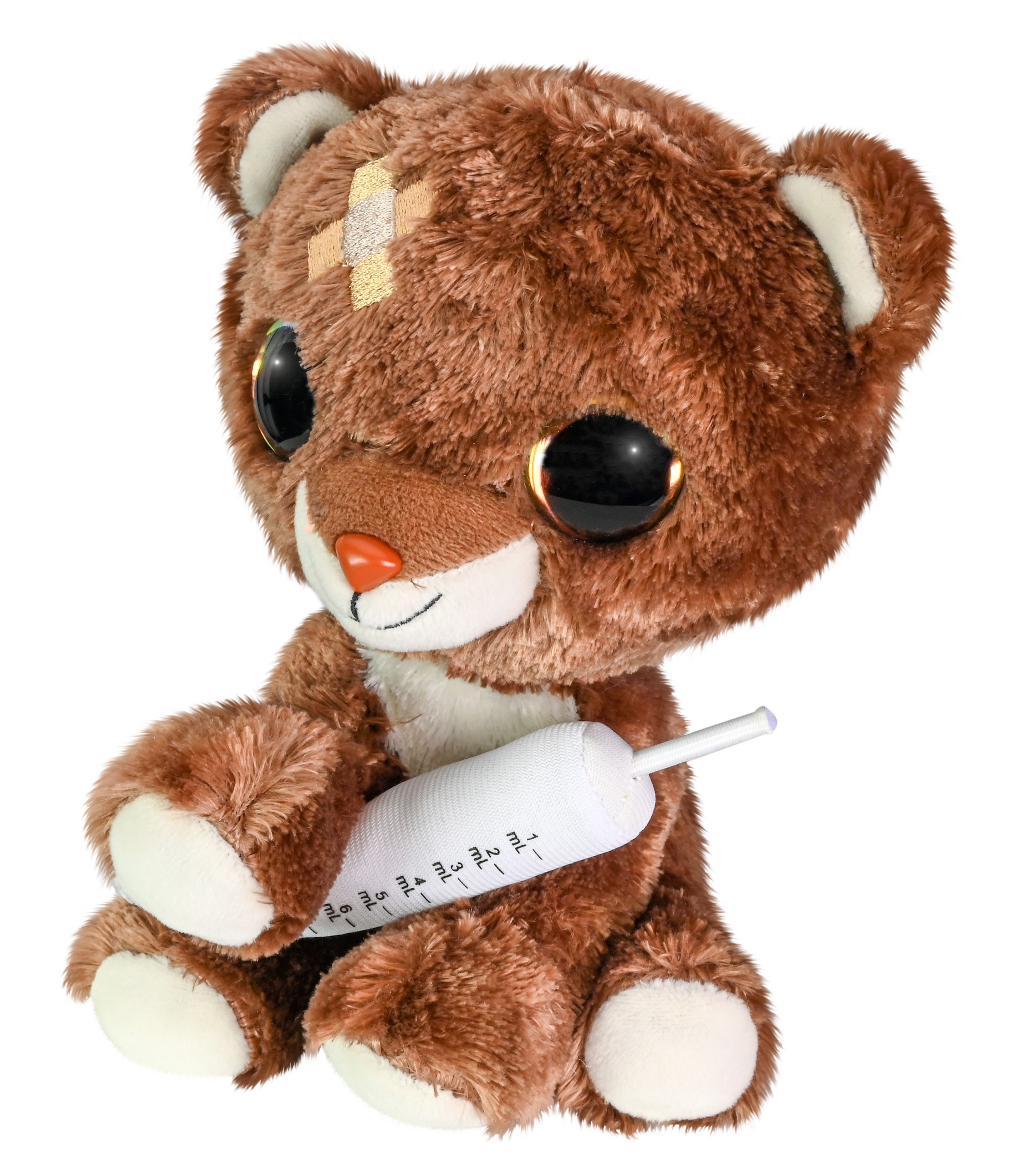 Lumo Stars Get Well Brown Bear - 15cm - Bruin