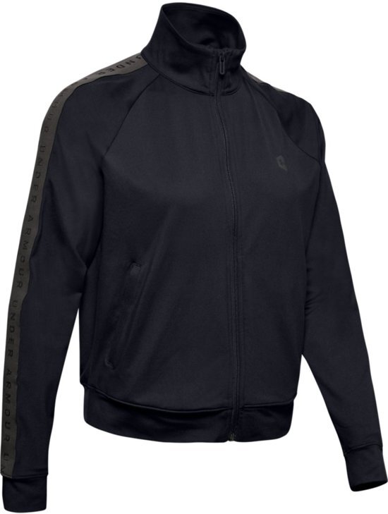 Under Armour Athlete Recovery Travel Jacket Dames Sport Trui - Zwart - Maat L