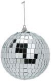 Inge-glas Inge Christmas Decor Disco kerstbal - zilver - D11 cm - glas/foam - discobal/discobol - kerstversiering