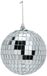 Inge-glas Inge Christmas Decor Disco kerstbal - zilver - D11 cm - glas/foam - discobal/discobol - kerstversiering