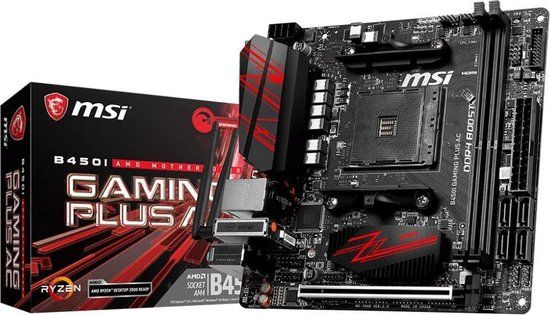MSI B450I GAMING PLUS AC - Moederbord - Mini-ITX - Socket AM4