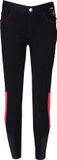 Red Horse Rijbroek High Five Full Grip Kids - Roze - 164