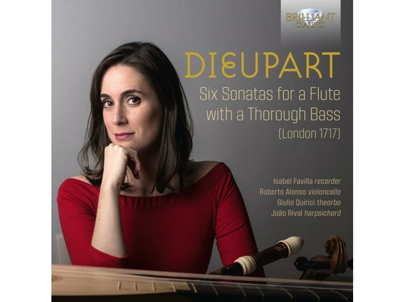 Brilliant Isabel Favilla - Six Sonatas For A Flute With A Thorough Bass CD - Muziek