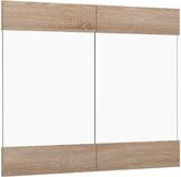 Vicco R-Line Keukenfront – 79.2 x 59 cm meubelfront voor de glazen hangkast Sonoma
