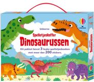 Spelletjeskoffer Usborne Spelletjeskoffer 1 - Spelletjeskoffer Dinosaurussen