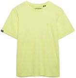 Superdry Classic Essential Neon T-shirt Heren Neon Yellow Lime XXXL