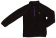 Peak Mountain Microfleece sweatshirt met halve rits voor meisjes Fafine - Zwart - Polyester - Maat 42