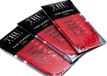 TRU BARBER Pinces à cheveux, 6-pack, Rouge