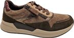 Gabor rollingsoft sensitive 56.957.30 - dames rollende wandelsneaker - taupe - maat 37.5