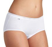 Sloggi Midislip 24/7 Cotton Lace Dames Wit Maat XL