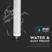 HOFTRONIC – Set van 12 LED TL armaturen rechthoekig 150cm – 48W 5760lm – Koppelbaar tot 8 stuks – Neutraal wit 4000K – IP65 waterdicht – ABS kunststof – Vervangt 82W verlichting