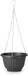 PLASTICFORTE Plantenpot - hangend - kunststof - antraciet - D20 x H12 cm